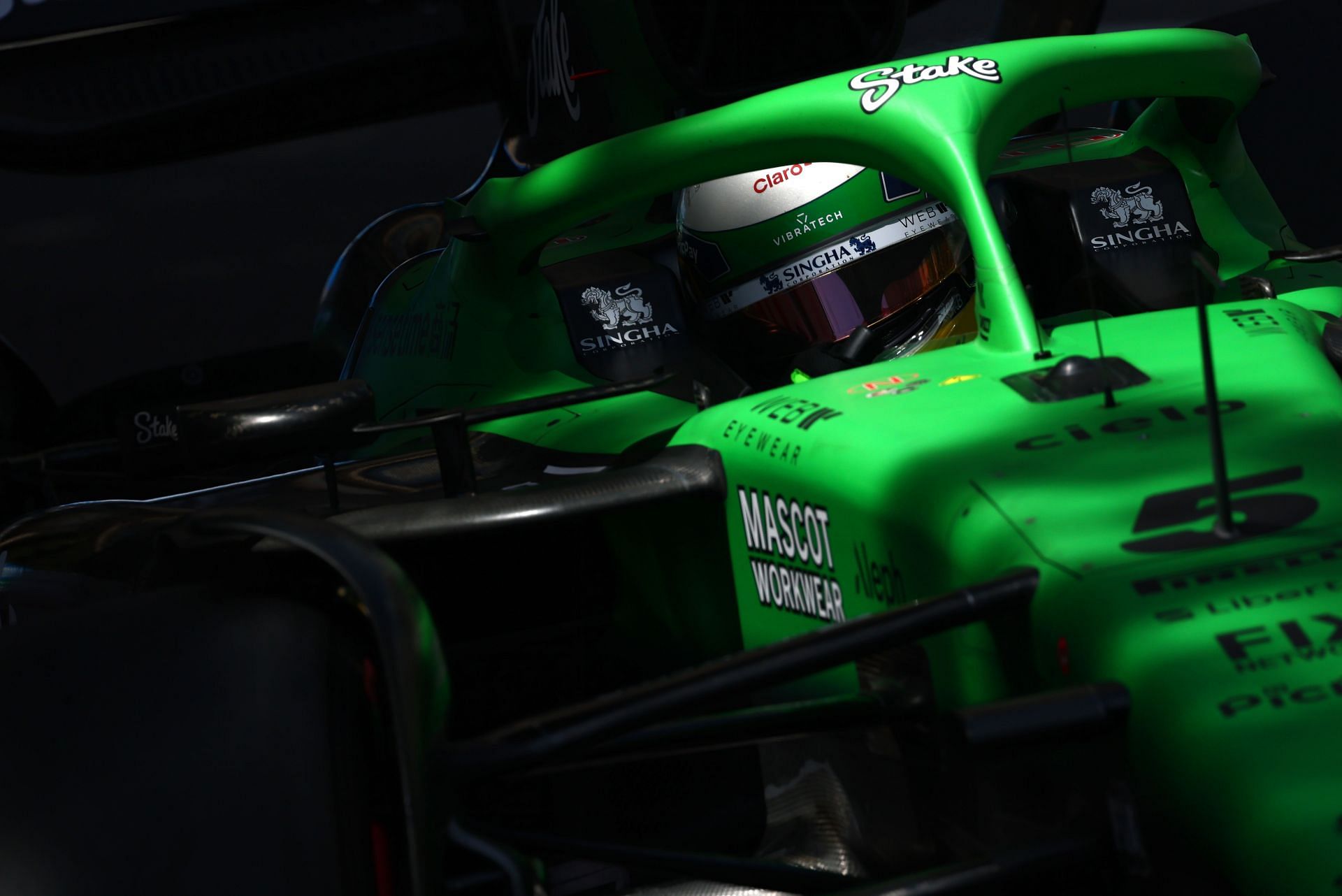 Gabriel Bortoleto (5) during the F1 Grand Prix of Monaco practice in Monte-Carlo. Source: Getty
